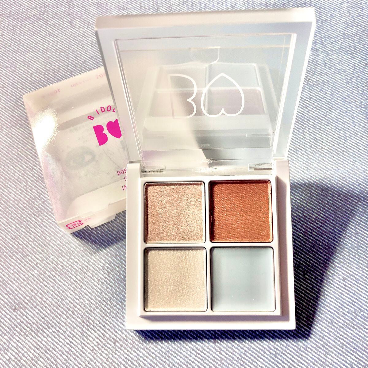 THE アイパレR/b idol/アイシャドウパレットを使ったクチコミ(2枚目)