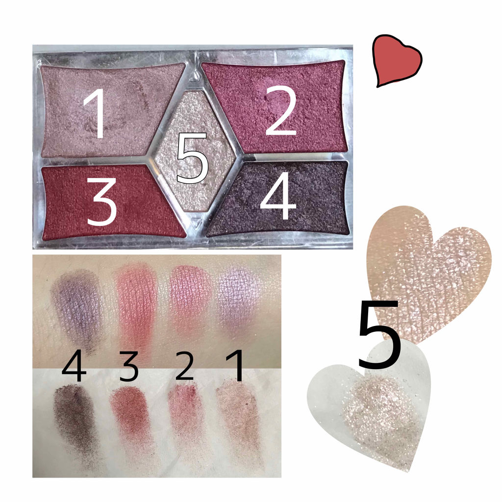 【旧品】パーフェクトスタイリストアイズ/キャンメイク/アイシャドウパレットを使ったクチコミ（2枚目）