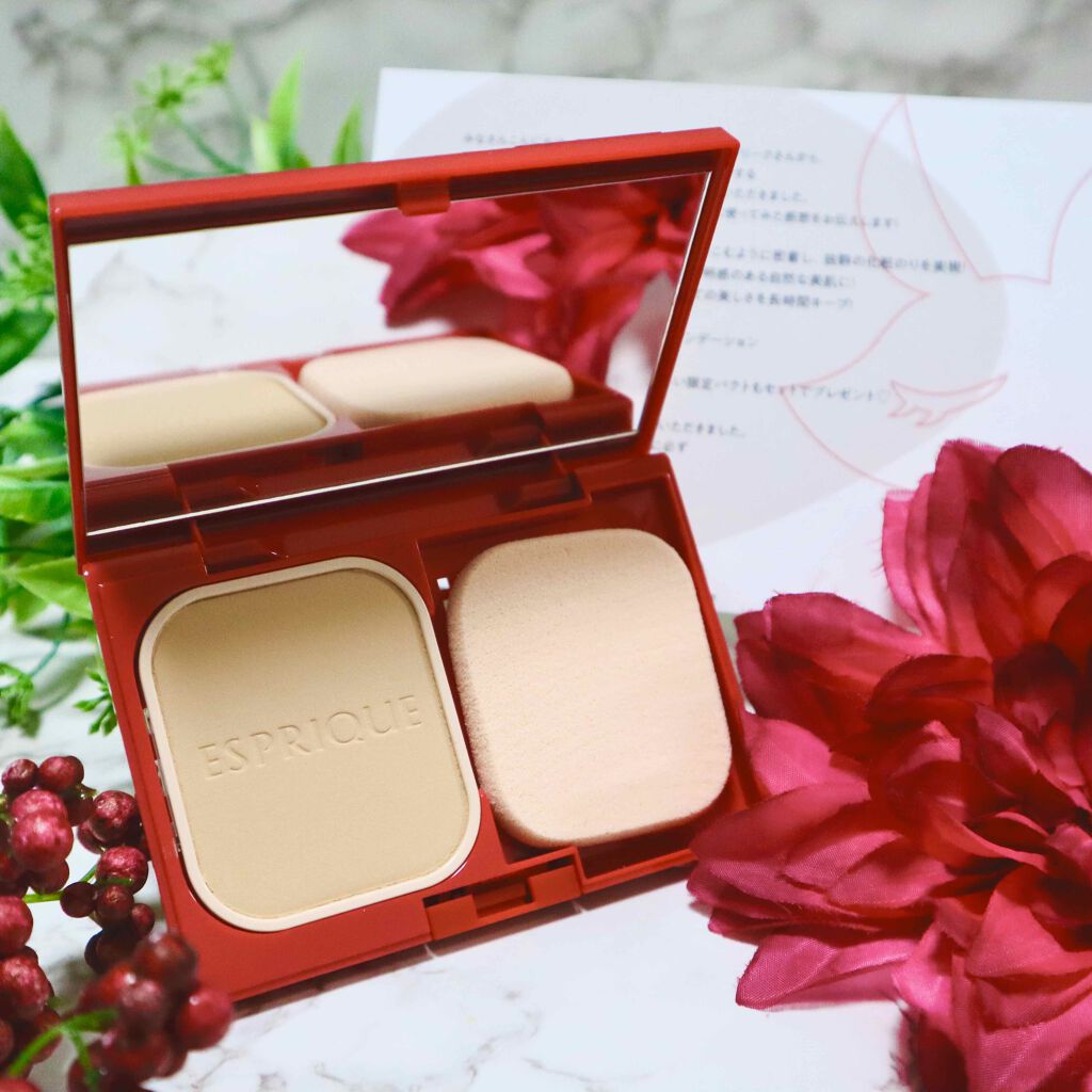 シンクロフィット パクト UV 限定パクト/ESPRIQUE/パウダーファンデーションを使ったクチコミ（2枚目）