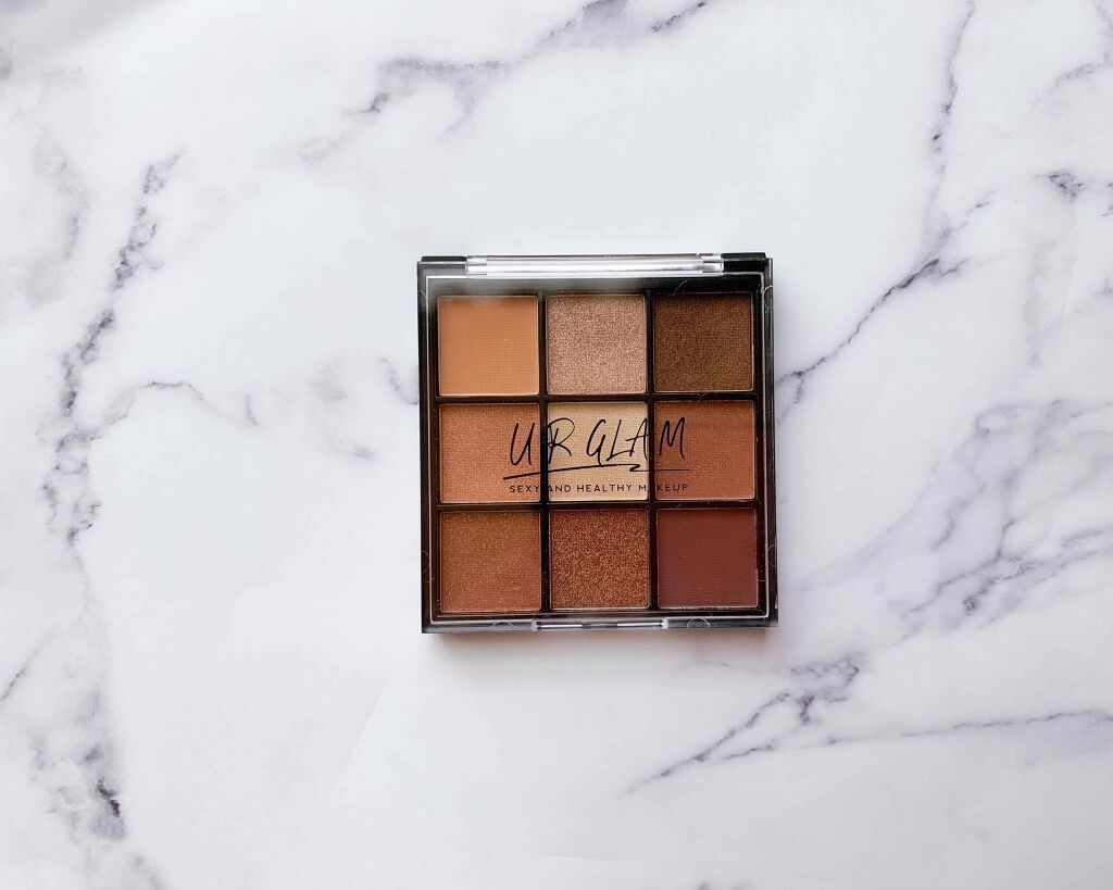 UR GLAM BLOOMING EYE COLOR PALETTE/U R GLAM/アイシャドウパレットを使ったクチコミ(1枚目)