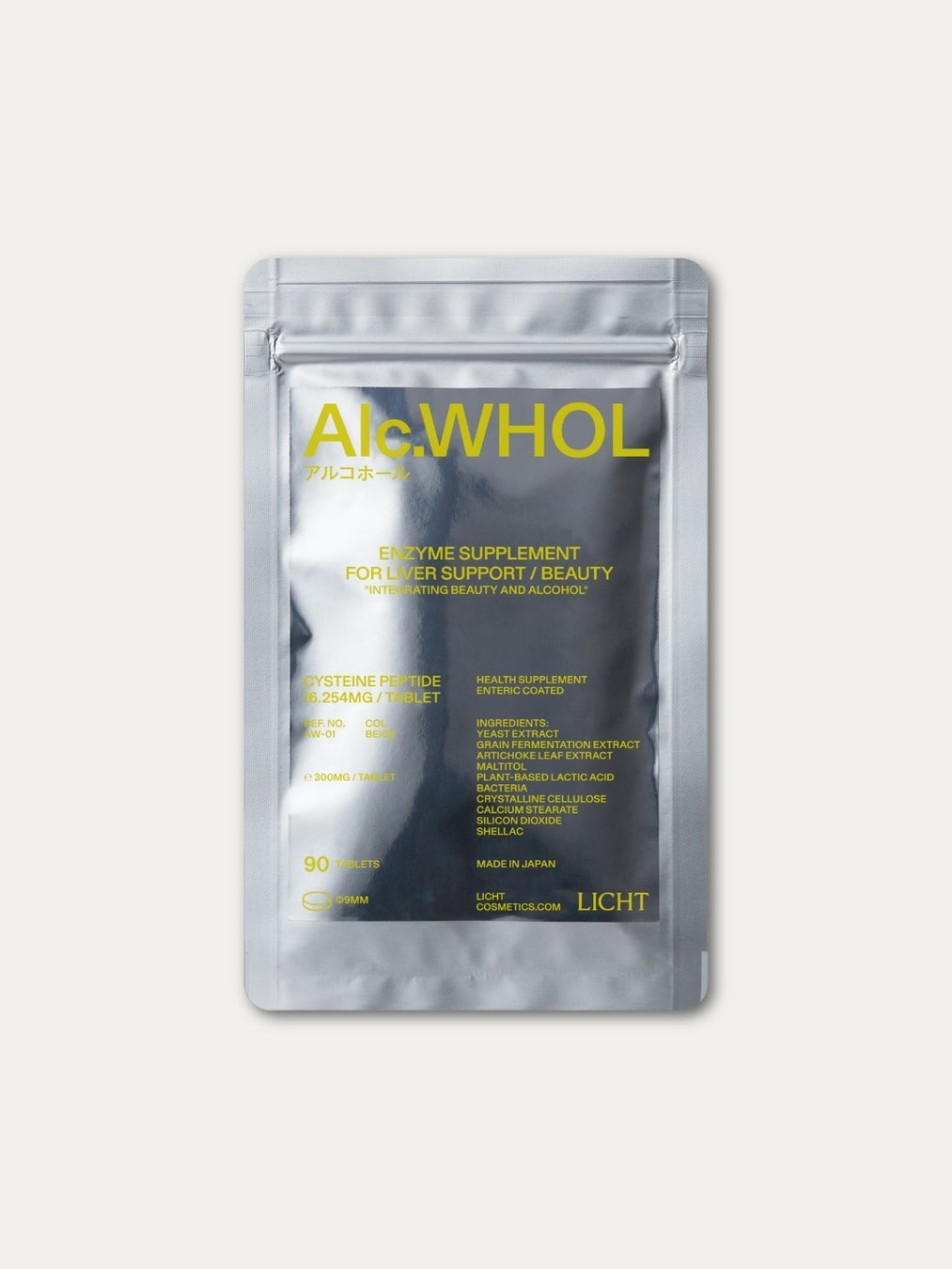 Alc.WHOL YELLOW LABEL