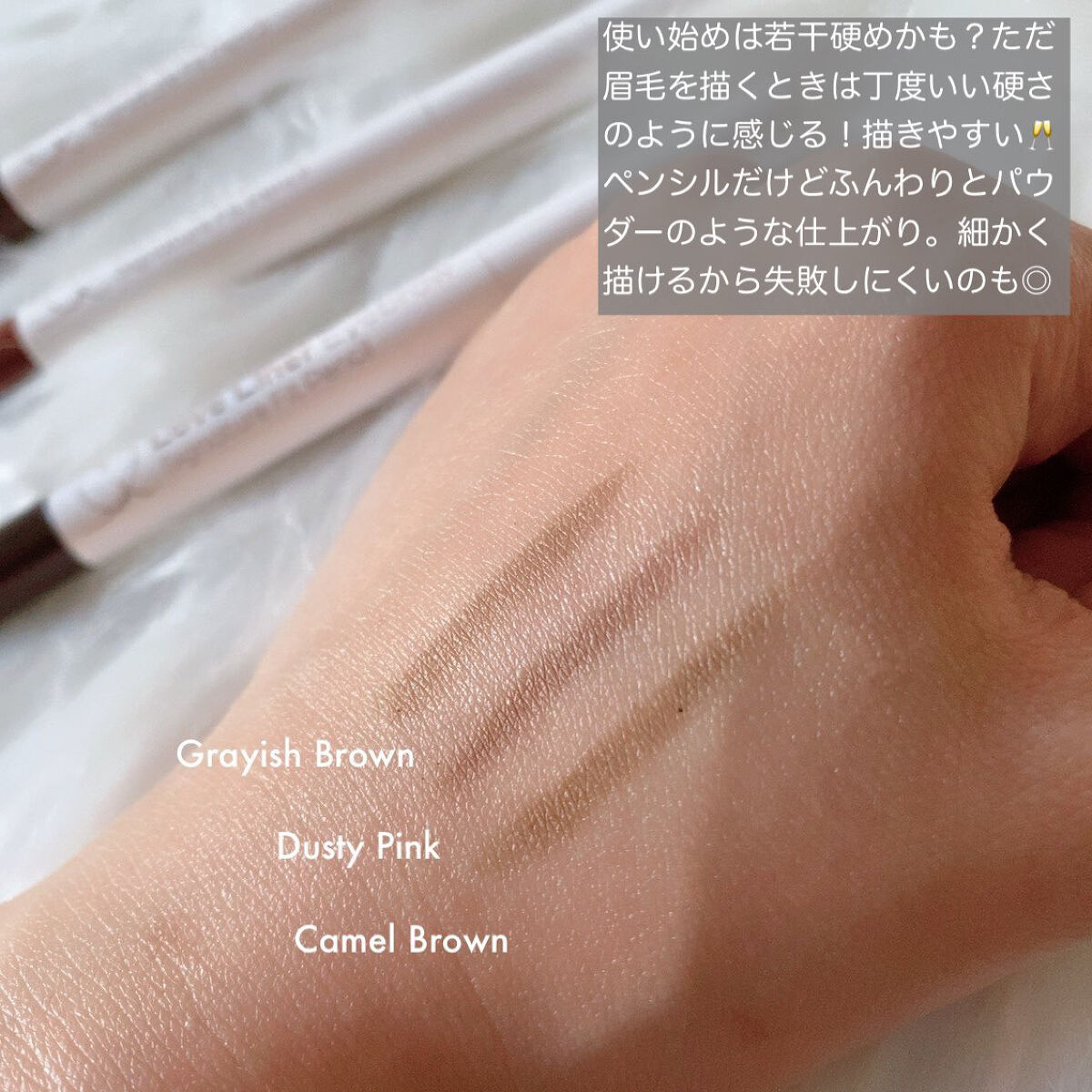 ラブ・ライナー　シグネチャーフィットペンシル＜アイブロウ＞/ラブ・ライナー/アイブロウペンシルを使ったクチコミ（3枚目）