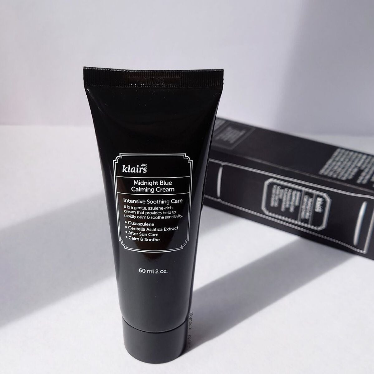 ミッドナイトブルーカーミングクリーム/Klairs/フェイスクリームを使ったクチコミ(1枚目)