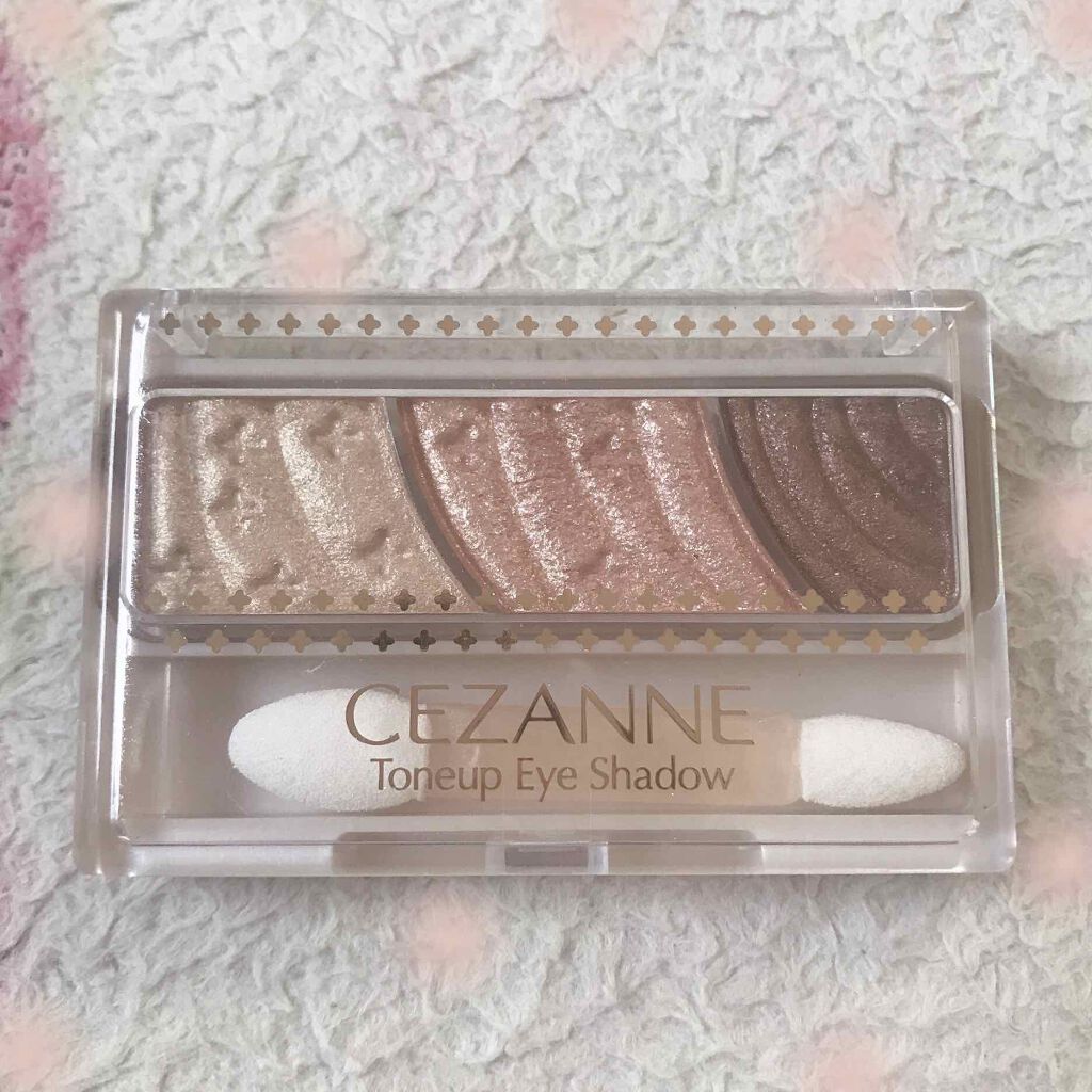 トーンアップアイシャドウ/CEZANNE/アイシャドウパレットを使ったクチコミ(1枚目)