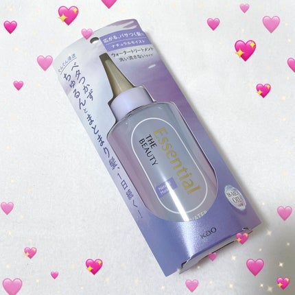 エッセンシャル プレミアム ウォータートリートメント ナチュラルモイスト/エッセンシャル/アウトバストリートメントを使ったクチコミ(2枚目)