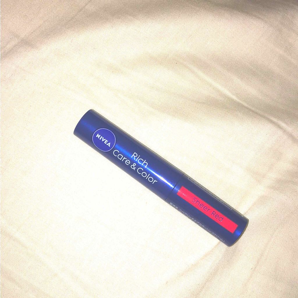 ニベア リッチケア&カラーリップ/ニベア/リップクリームを使ったクチコミ(1枚目)