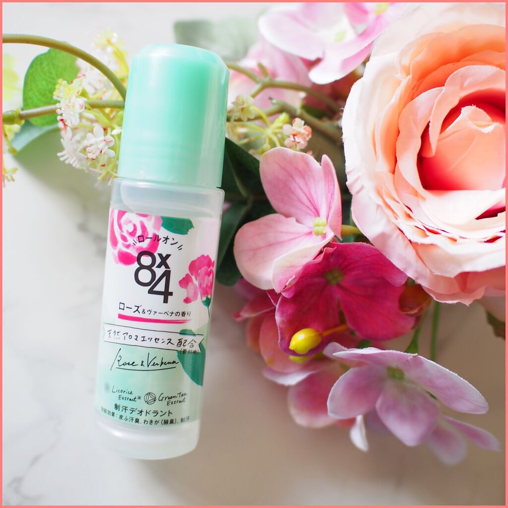 ロールオン ローズ&ヴァーベナの香り/8x4/デオドラント・制汗剤を使ったクチコミ(1枚目)