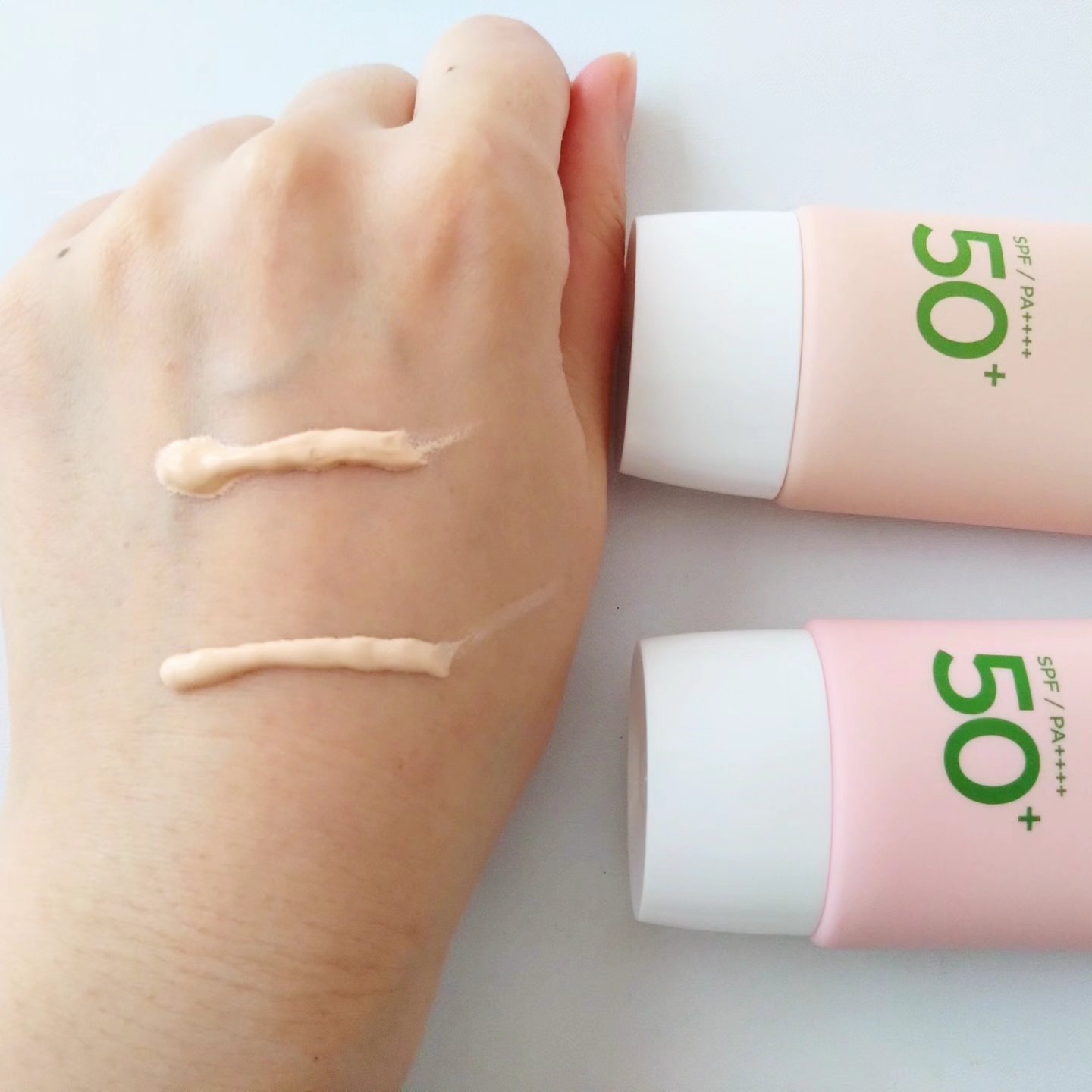 ファンデフリー サンクリーム モイスチャー/manyo/日焼け止めクリームを使ったクチコミ（2枚目）