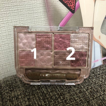 プティパレットアイズ/キャンメイク/パウダーアイシャドウを使ったクチコミ(1枚目)