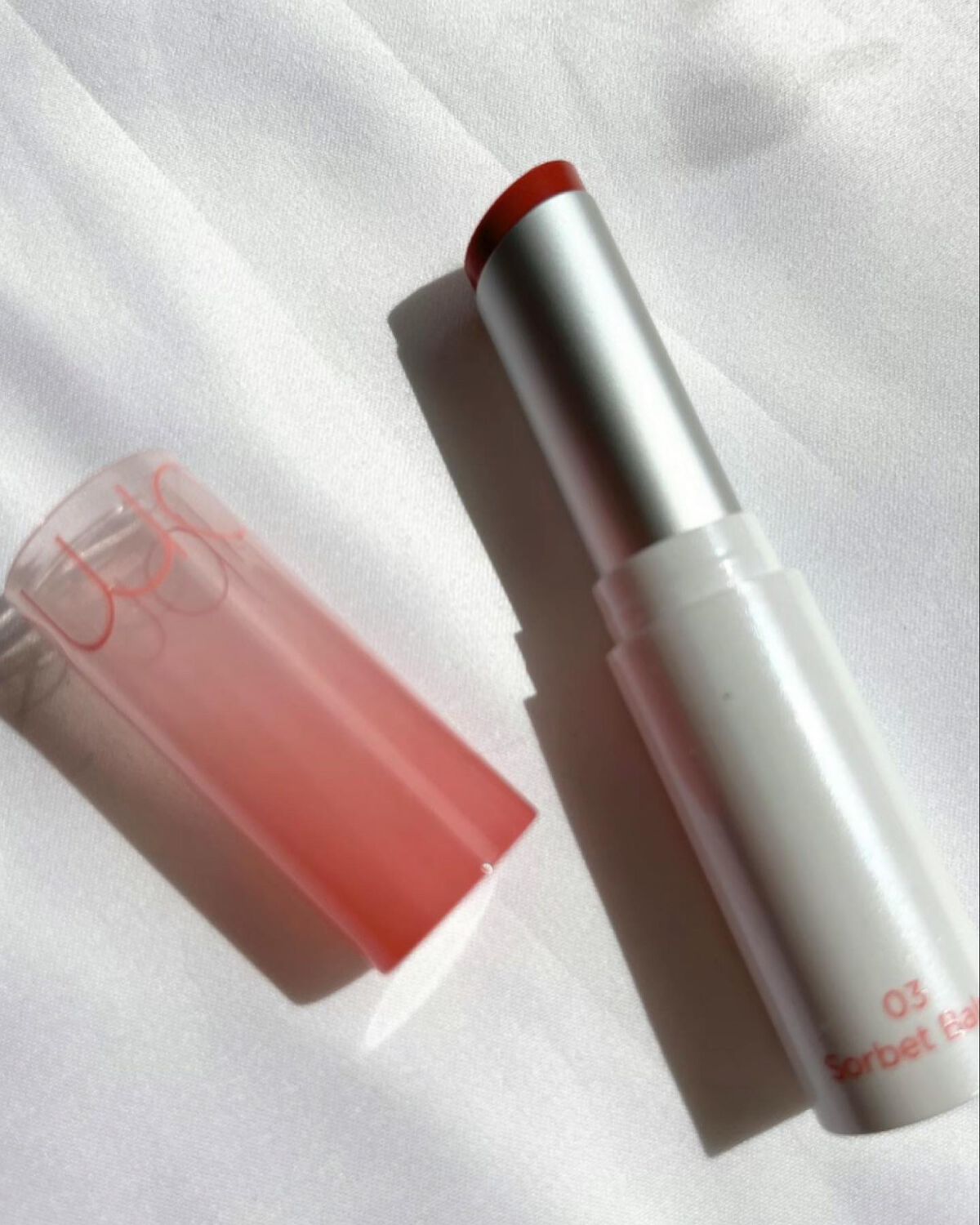 グラスティングメルティングバーム/rom&nd/リップバームを使ったクチコミ(2枚目)