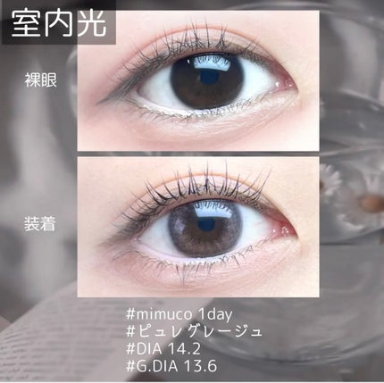 eye closet 1DAY/EYE CLOSET/ワンデー(1DAY)カラコンを使ったクチコミ(2枚目)