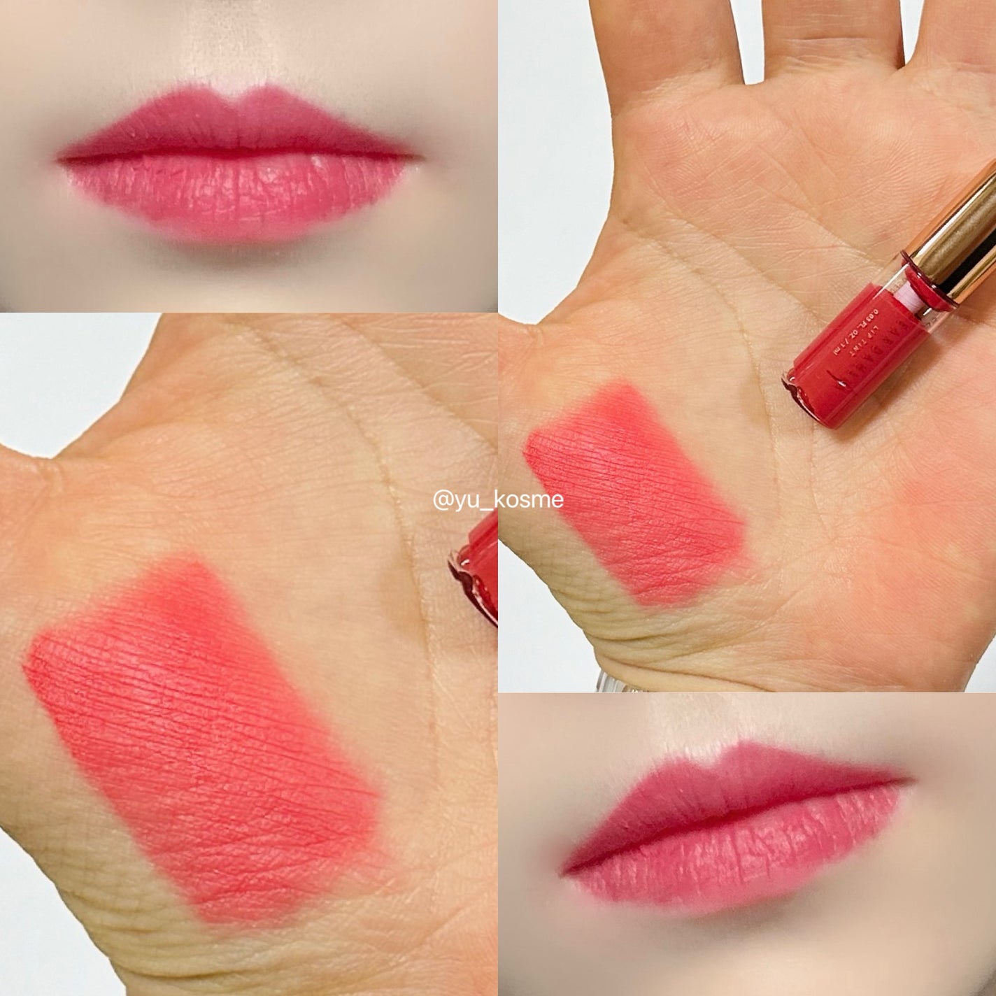 パラダイスドリーム ベルベット リップムース/DEAR DAHLIA/口紅を使ったクチコミ(5枚目)