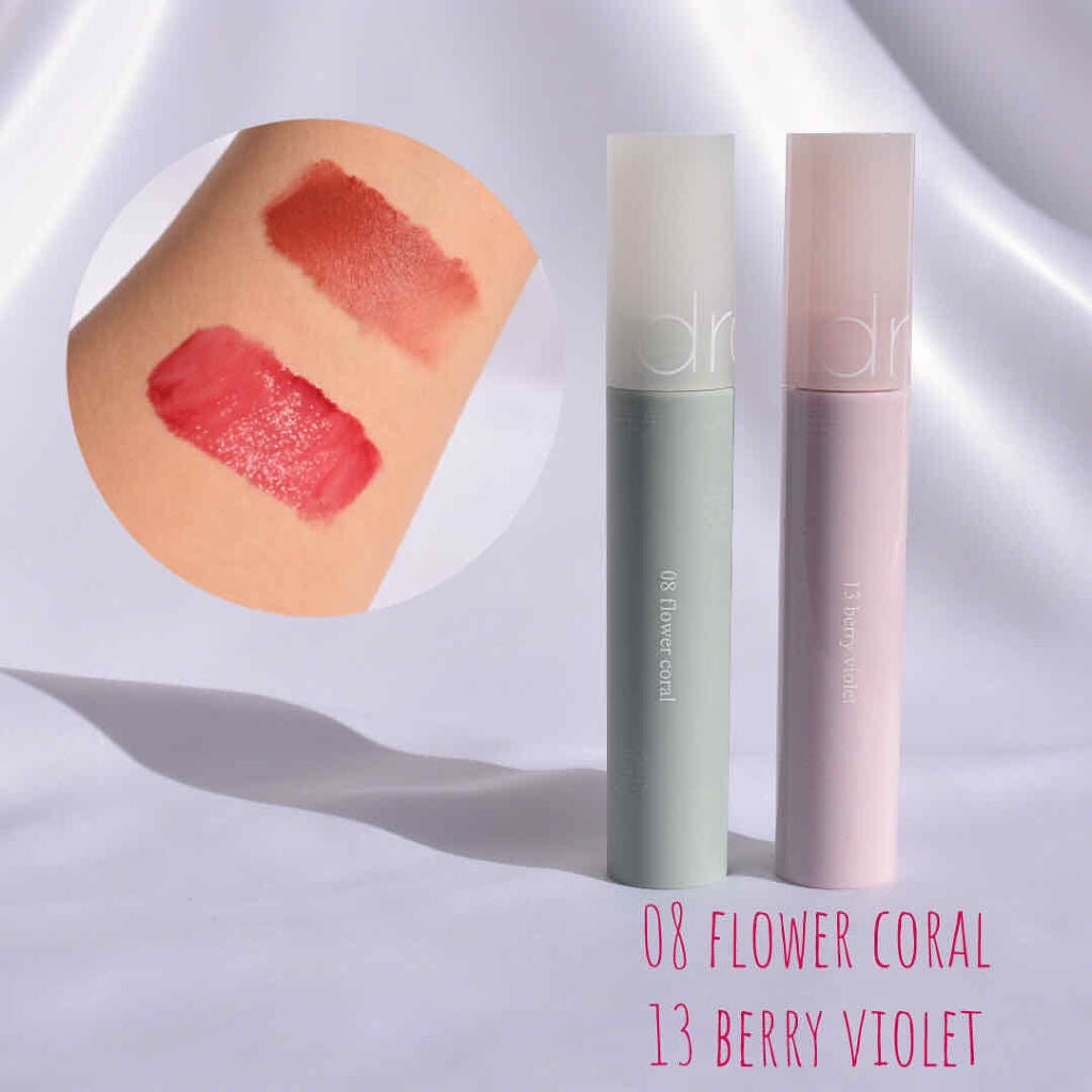 グラスティングウォーターティント 韓服エディション/rom&nd/リップティントを使ったクチコミ(1枚目)