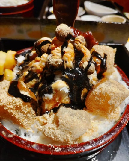 ひろちゃん on LIPS 「雪姫氷渋谷にあるお重のかき氷🟩🟥🟨雪姫氷🟩🟥🟨お友達に誘われて..」(7枚目)