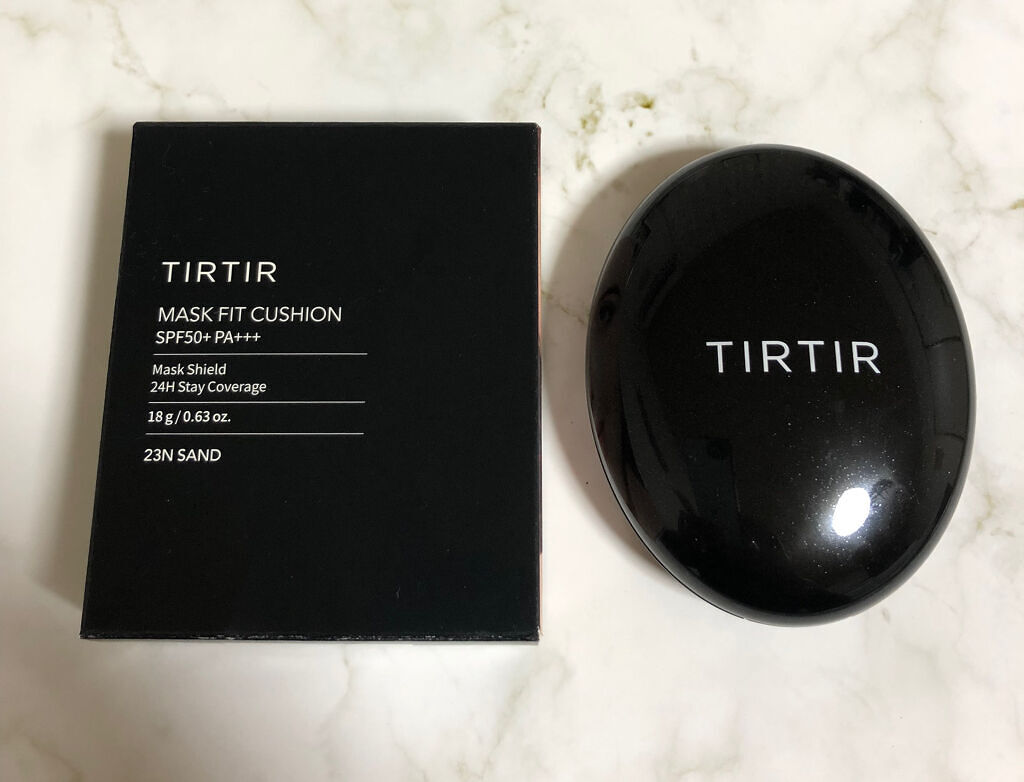 マスクフィットクッション  23Nサンド/TIRTIR(ティルティル)/クッションファンデーションを使ったクチコミ（1枚目）