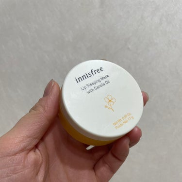 グリーンティー リップスリーピングマスク/innisfree/リップケア・リップクリームを使ったクチコミ（1枚目）