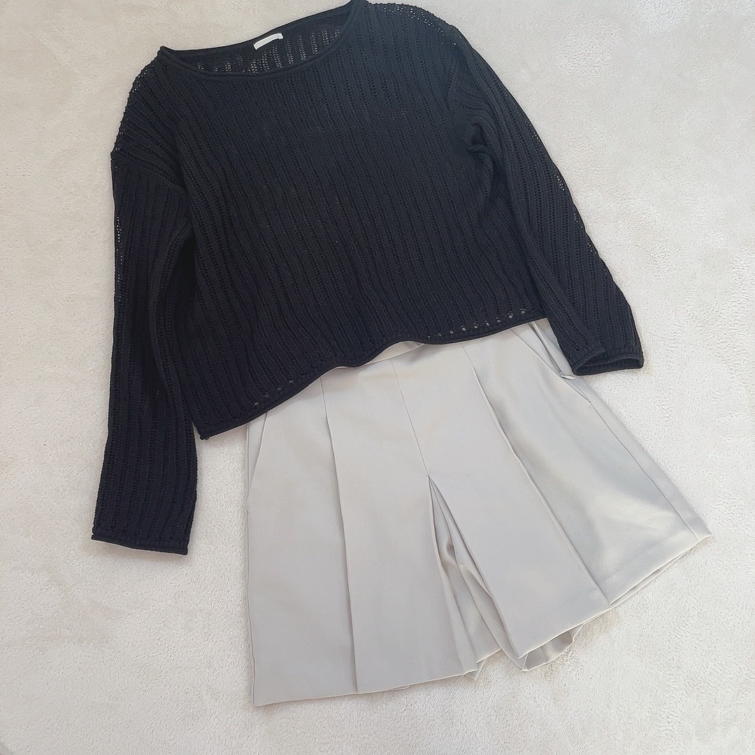 メッシュセーター/GU/その他を使ったクチコミ（2枚目）