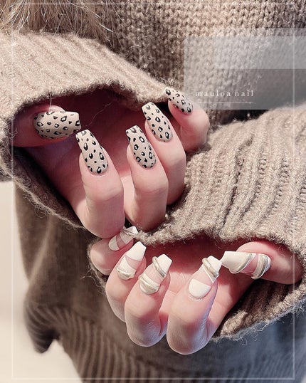 mauloa_nail on LIPS 「・ アニマルネイル❤️いつもありがとうございますっ🤗❤️・ネイ..」(1枚目)
