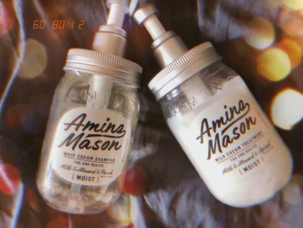アミノメイソン ディープモイスト ホイップクリーム シャンプー/ミルククリーム ヘアトリートメント/アミノメイソン/市販シャンプーを使ったクチコミ(1枚目)