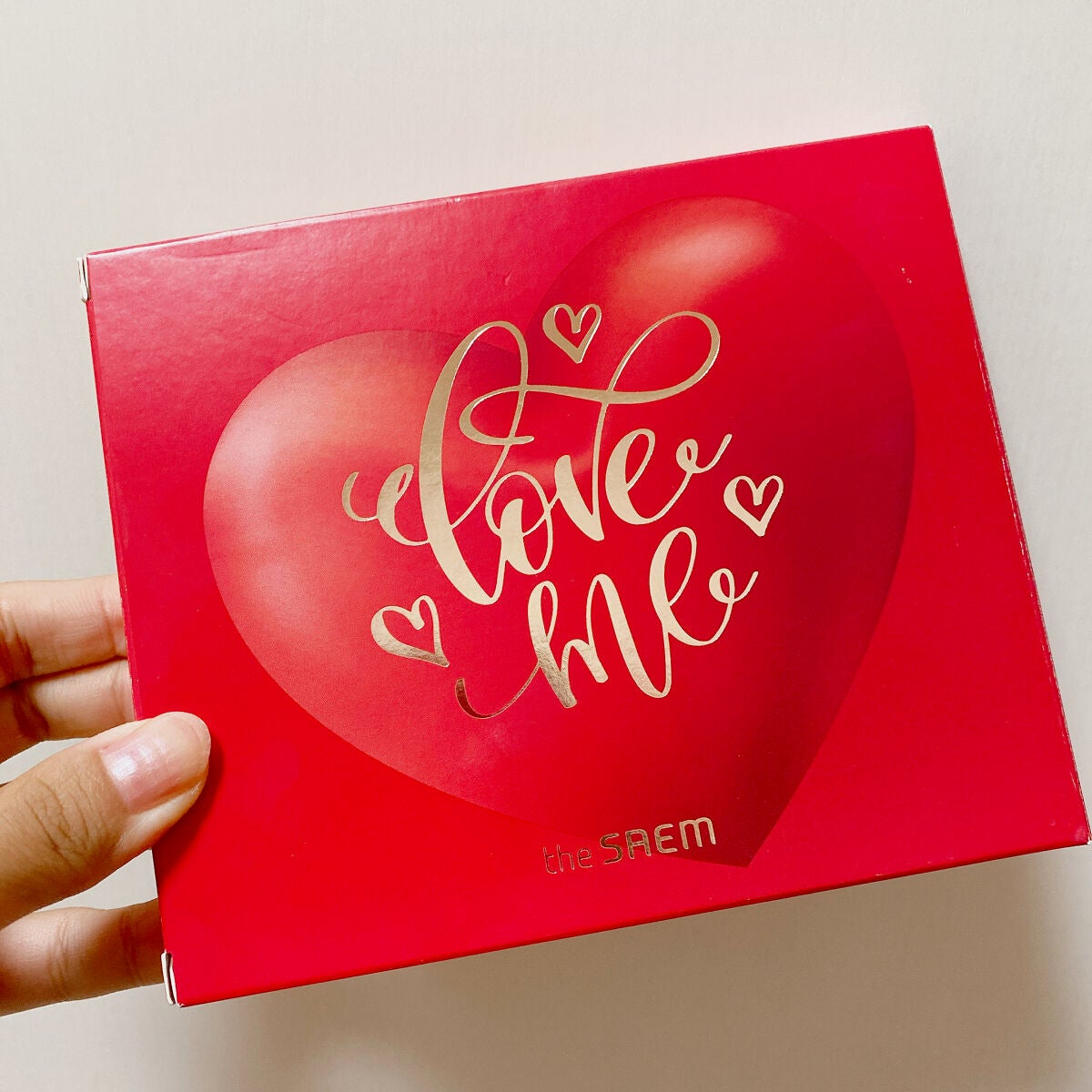 ラブミー シャドウパレット ラブデイズ/the SAEM/アイシャドウパレットを使ったクチコミ(2枚目)