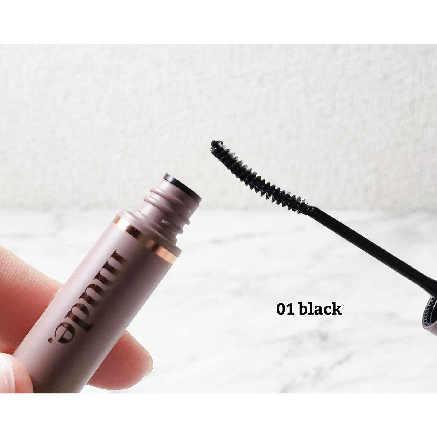 スキニーマスカラ/mude/マスカラを使ったクチコミ(3枚目)