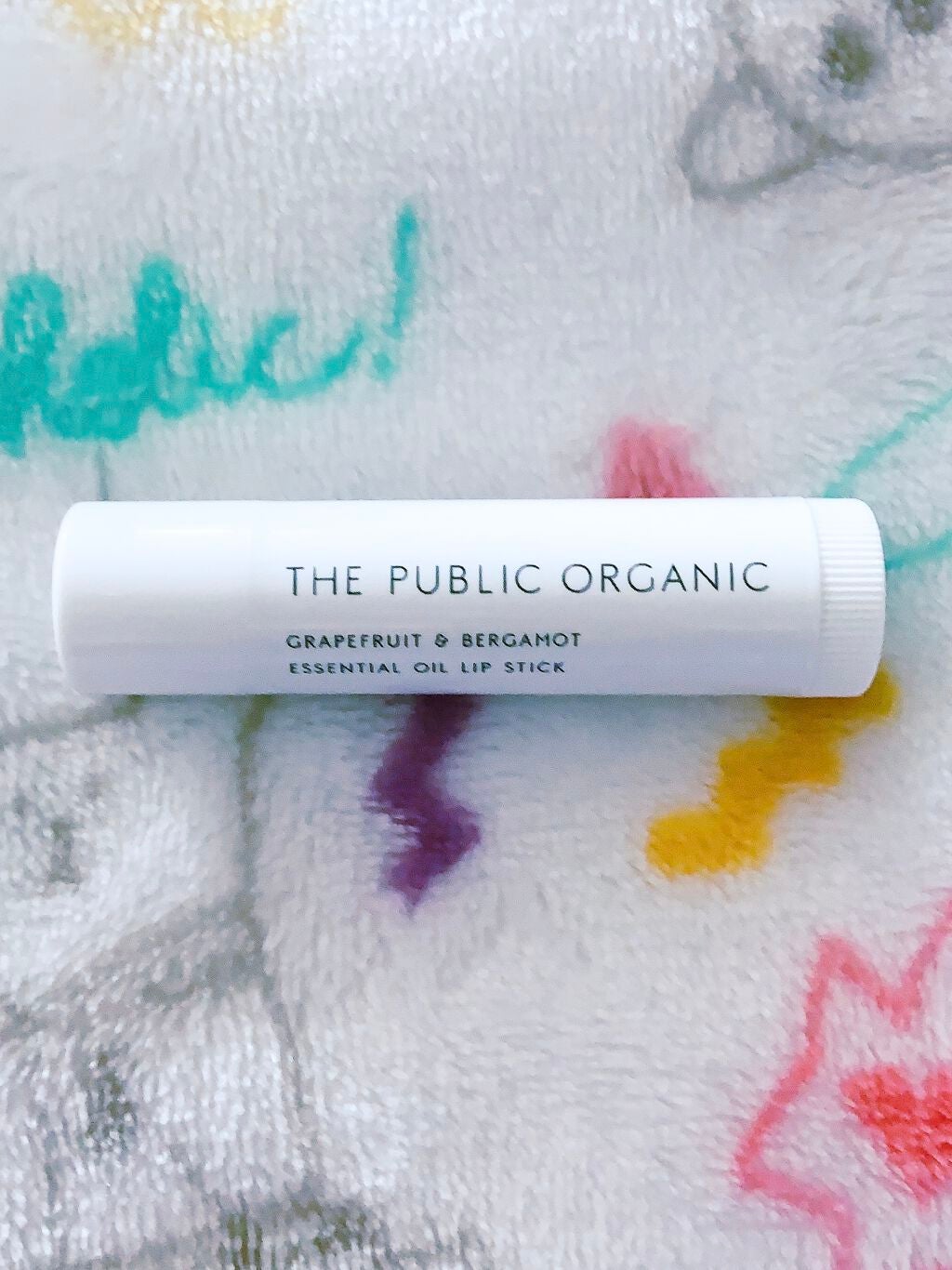 オーガニック認証 精油リップスティック スーパーポジティブ ライズ/THE PUBLIC ORGANIC/リップクリームを使ったクチコミ(3枚目)