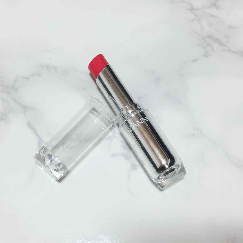 ラスティンググロスリップ/CEZANNE/口紅を使ったクチコミ（1枚目）