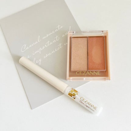 フェイスグロウカラー/CEZANNE/クリームハイライトを使ったクチコミ(1枚目)