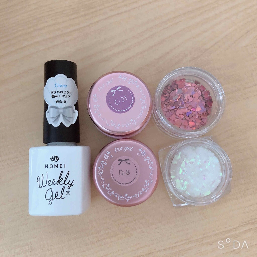 ウィークリージェル/HOMEI/ジェルネイルを使ったクチコミ(2枚目)