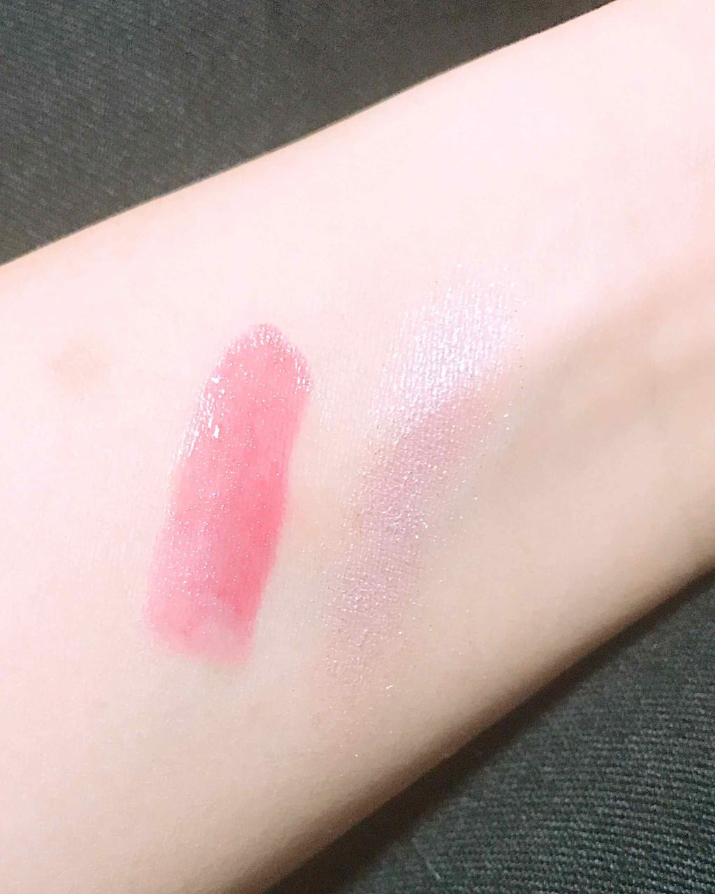 リップケアオイル/excel/リップグロスを使ったクチコミ（2枚目）