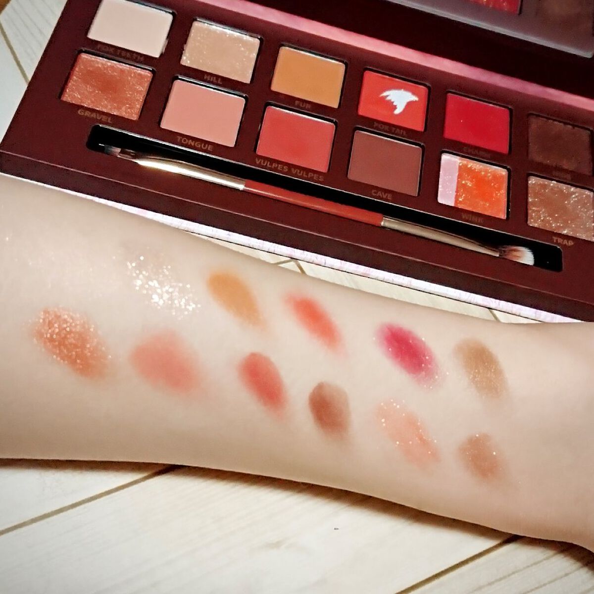 エクスプローラ12色 動物アイシャドウパレット/PERFECT DIARY/アイシャドウパレットを使ったクチコミ（1枚目）