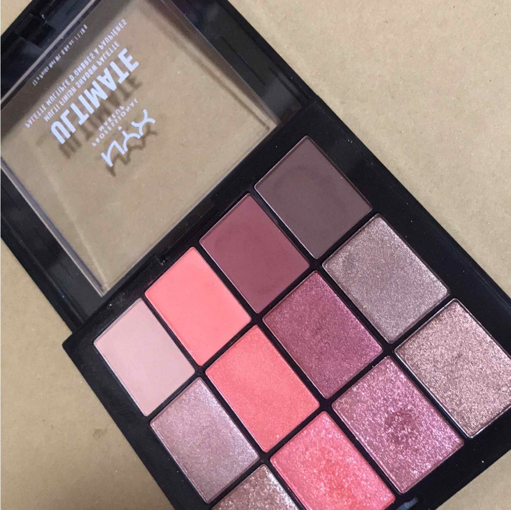 UT シャドウ パレット ミックス フィニッシュ/NYX Professional Makeup/アイシャドウパレットを使ったクチコミ(2枚目)