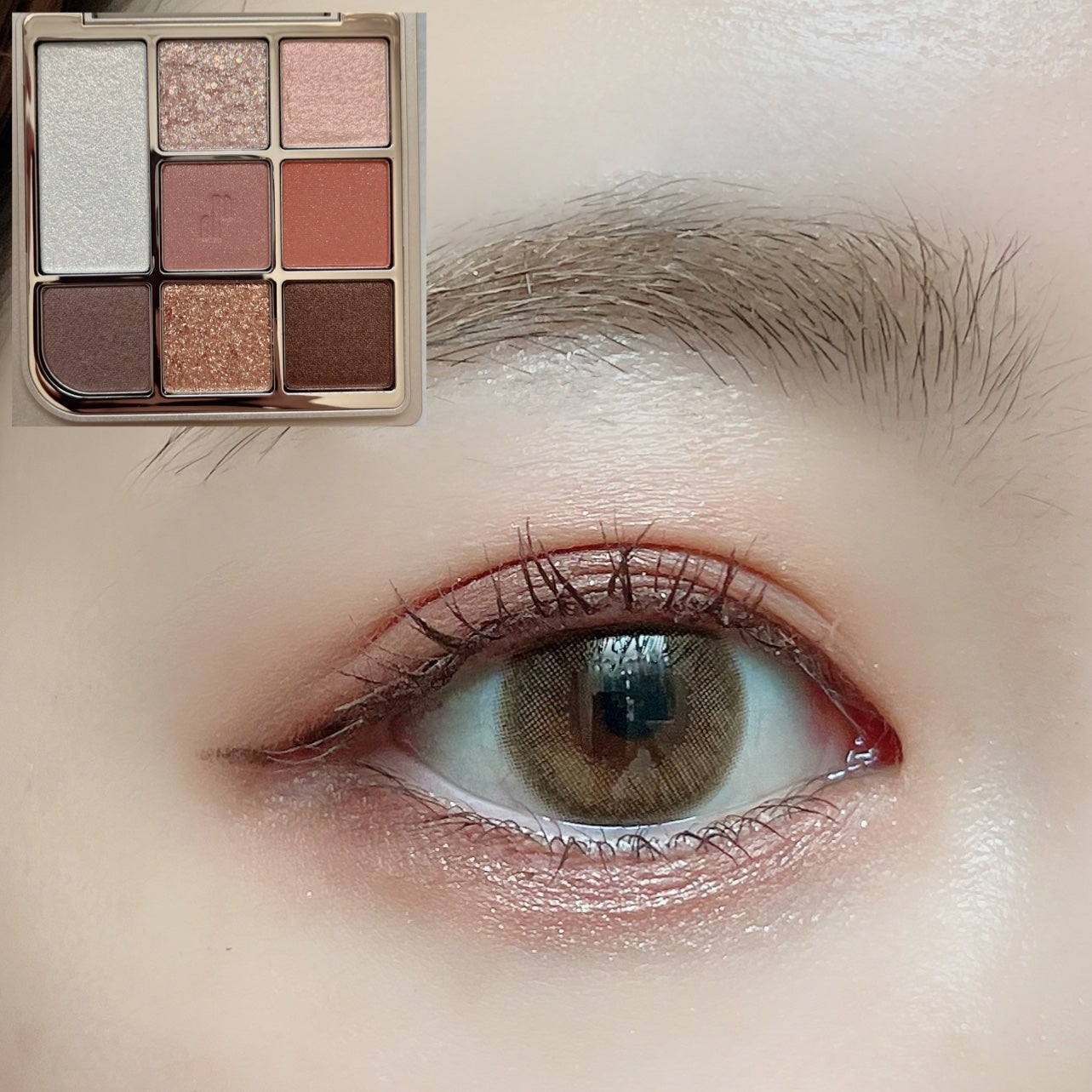 ドットオンムードアイパレット/Heart Percent/アイシャドウパレットを使ったクチコミ(2枚目)