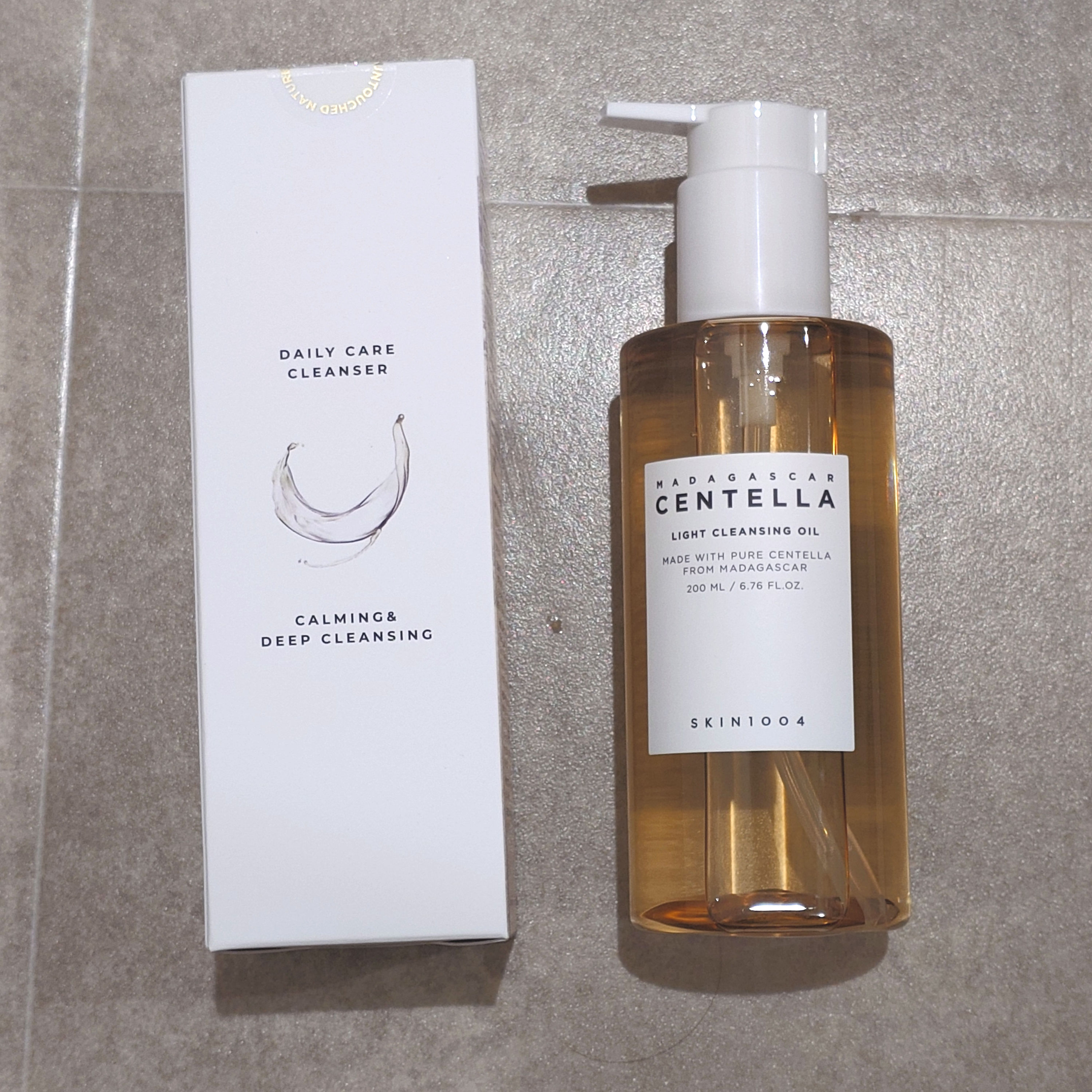 センテラ ライトクレンジングオイル/SKIN1004/オイルクレンジングを使ったクチコミ（1枚目）