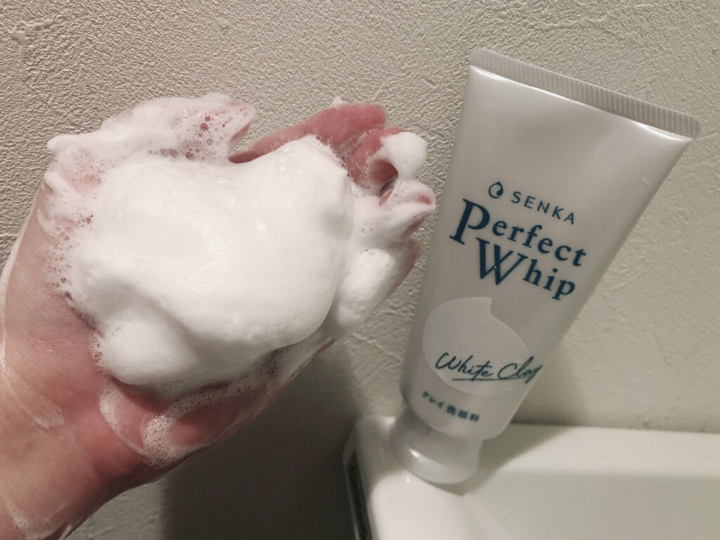 パーフェクトホワイトクレイ/SENKA（専科）/洗顔フォームを使ったクチコミ（3枚目）