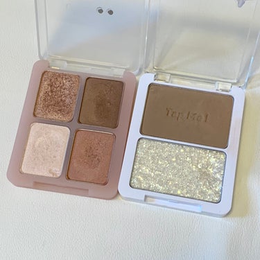 GLAM EYE SHADOW GLOWING NUDE/U/CHOO/パウダーアイシャドウを使ったクチコミ（2枚目）