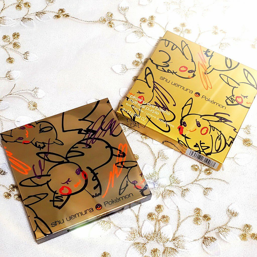 ピカシュウ アイ パレット - ミシカル パープル/shu uemura/アイシャドウパレットを使ったクチコミ（2枚目）