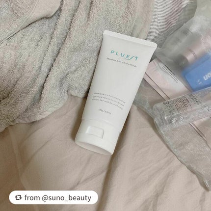 マンナンジェリーハイドロウォッシュ/PLUEST/洗顔料を使ったクチコミ(1枚目)