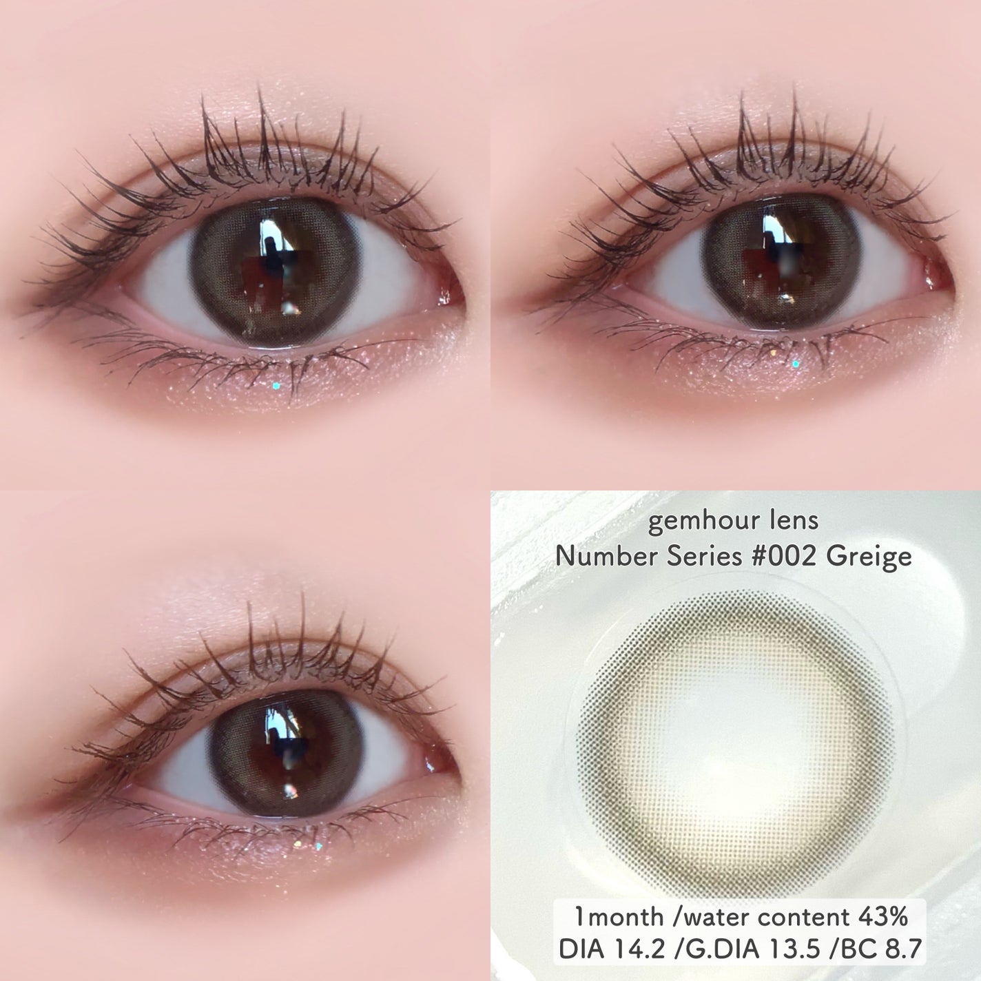 PAN太@フォロバ on LIPS 「ぽわフチきゅるんカラコンレポ🌼日常使いから色素薄めカラコンも!..」(4枚目)