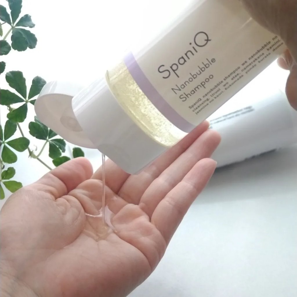 SpaniQ ナノバブルシャンプー/SpaniQ/市販シャンプーを使ったクチコミ（3枚目）