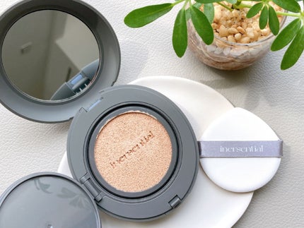 ナチュラルスキンフィットクッション/inersential/クッションファンデーションを使ったクチコミ(2枚目)