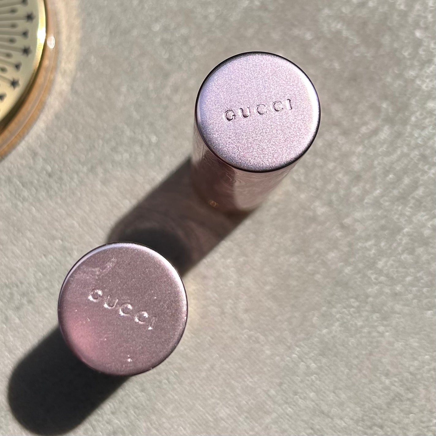 ルージュ ア レーヴル ルネゾン リップスティック/GUCCI beauty/口紅を使ったクチコミ(8枚目)