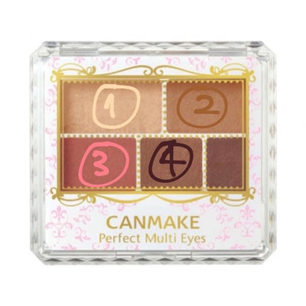 パーフェクトマルチアイズ/キャンメイク/アイシャドウパレットを使ったクチコミ(2枚目)