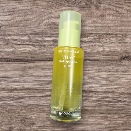 グリーンタンジェリン ビタC ダークスポットケアセラム/goodal/美容液を使ったクチコミ(1枚目)
