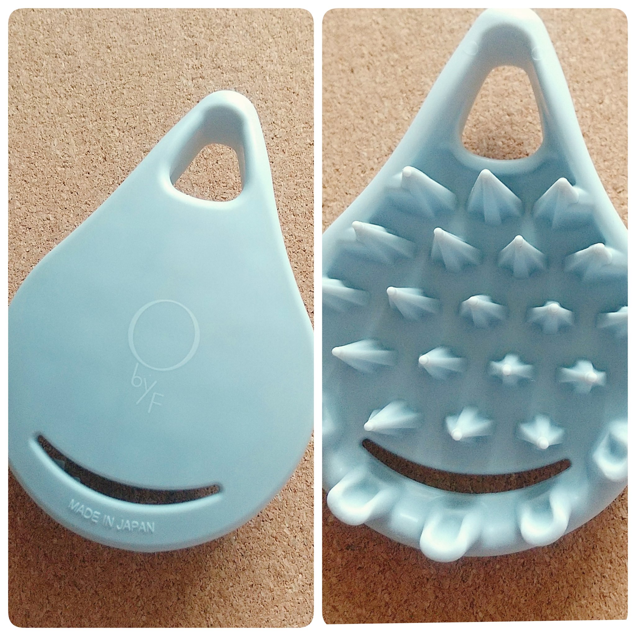 スキャルプブラシ/O by F/スカルプブラシを使ったクチコミ（1枚目）