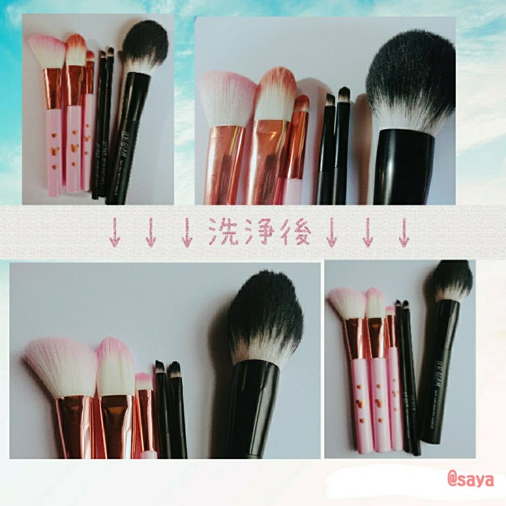 パフ・スポンジ専用洗剤/DAISO/その他化粧小物を使ったクチコミ(3枚目)