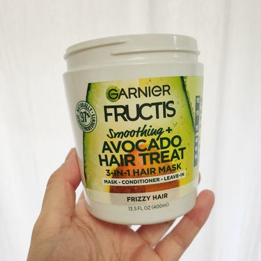 GARNIER
フラクタス スムージングトリート 1分間ヘアマスク

#使い切り
#iHerb
#iHerb購入品
#ストック

これ、
・トリートメント
・コンディショナー
・ヘアクリーム（洗い流さな