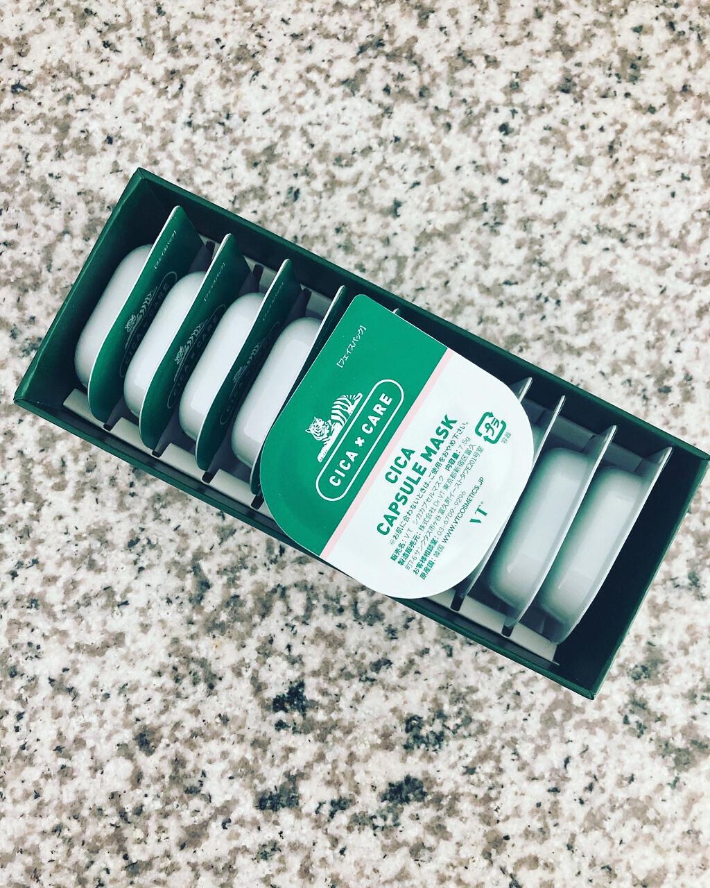 CICA カプセルマスク/VT/洗い流すパック・マスクを使ったクチコミ(4枚目)