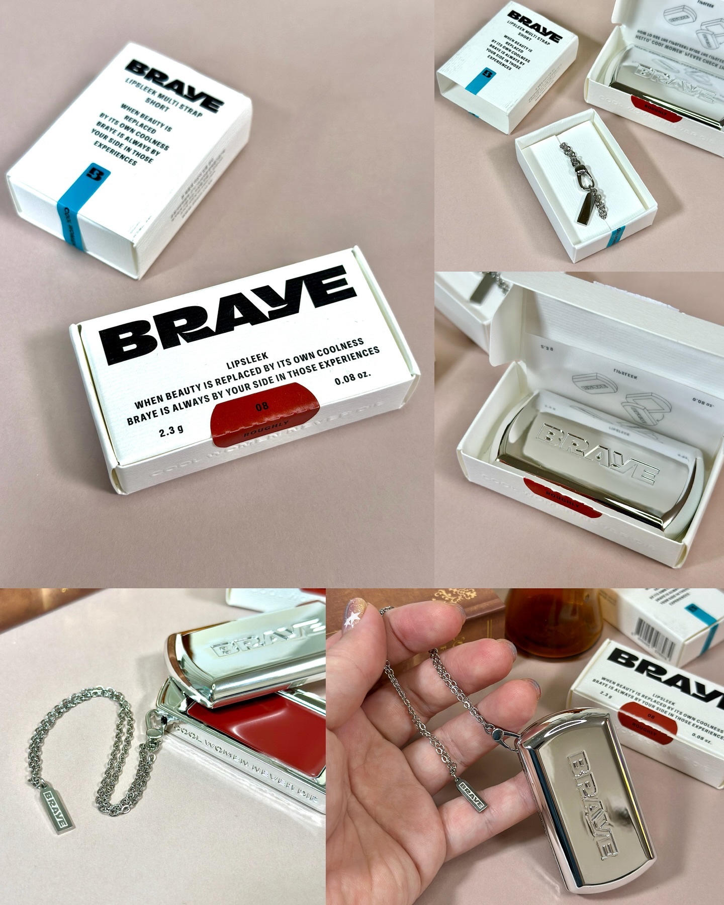 BRAYE LIPSLEEK 08ラフリー/BRAYE/口紅を使ったクチコミ（2枚目）