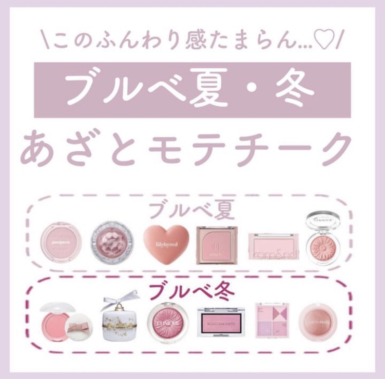 花神シリーズ チークブラッシュ/FlowerKnows/パウダーチークを使ったクチコミ（1枚目）